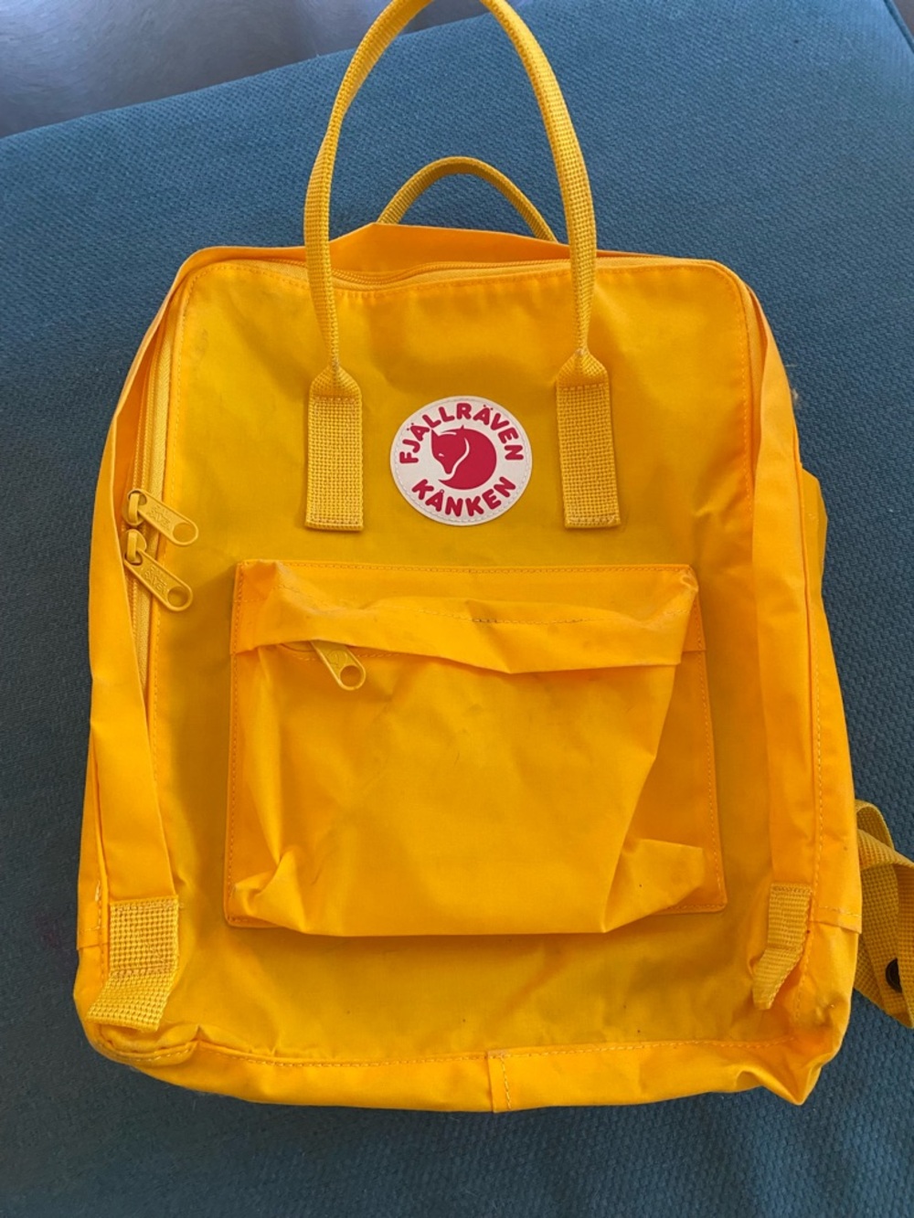 Fjallraven Kanken Kids Backpack Yellow